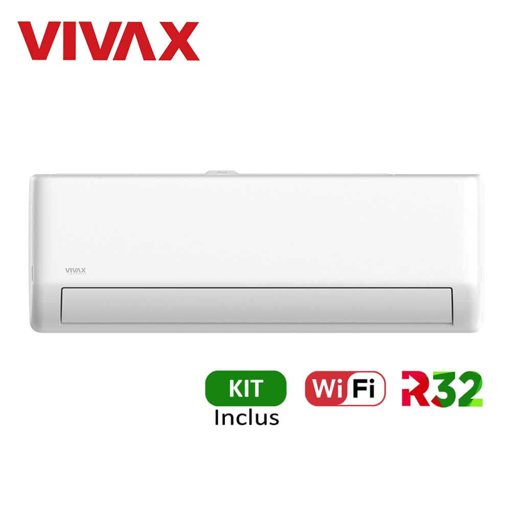 Aer conditionat Vivax R-Design PRO 9000 BTU - WiFi, Kit inclus