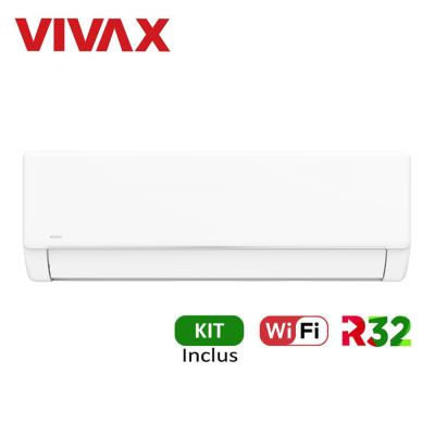 Aer conditionat Vivax Q-Design PRO 24000 BTU - WiFi, Kit inclus