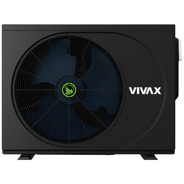 Pompa de caldura pentru piscina Vivax HPP-41CH120AERI 12.5 kW volum 90 m³ suprafata 50 mp