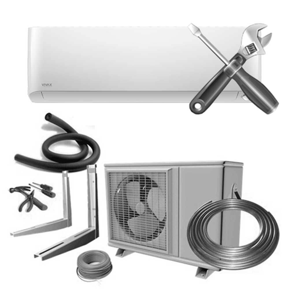 Montaj standard Aer Conditionat 12000 BTU