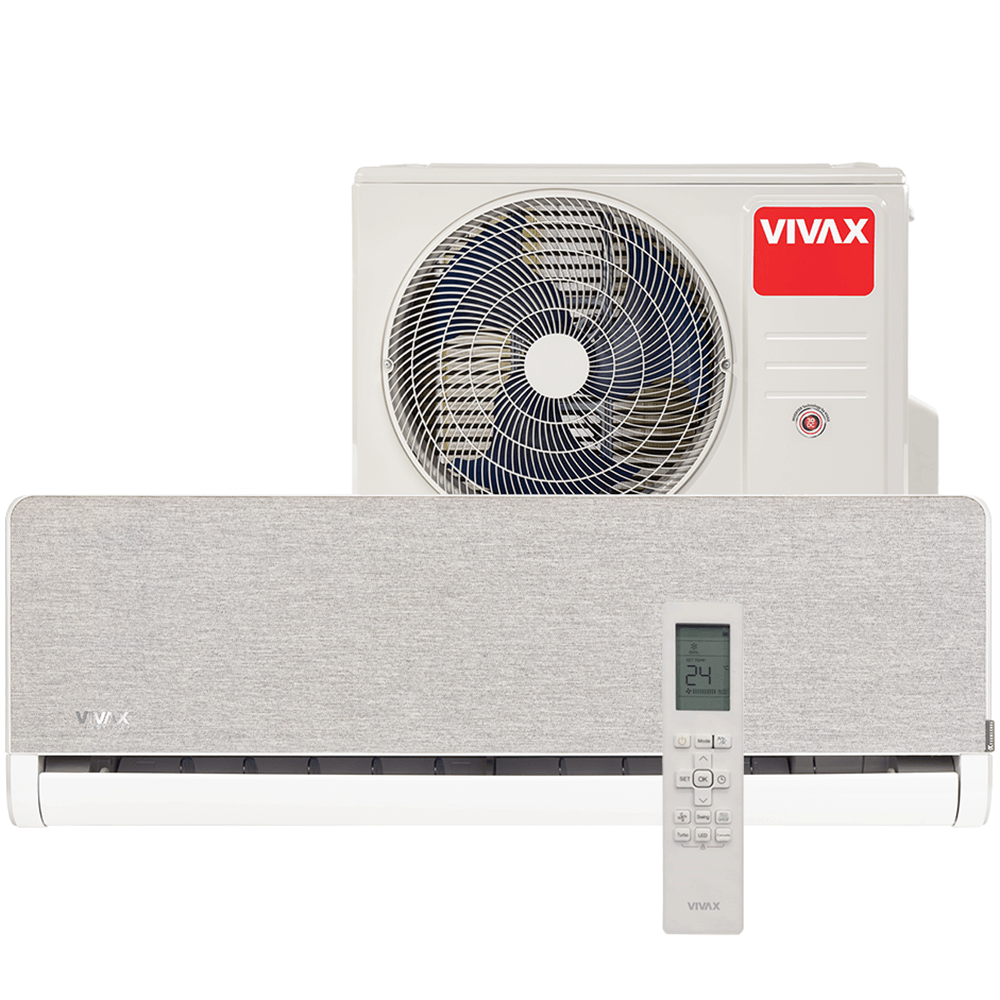 Aer conditionat Vivax H+Design 12000 BTU - Silver
