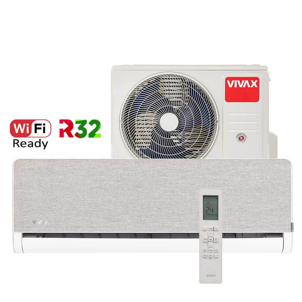 Aer conditionat Vivax H+Design 9000 BTU - Silver