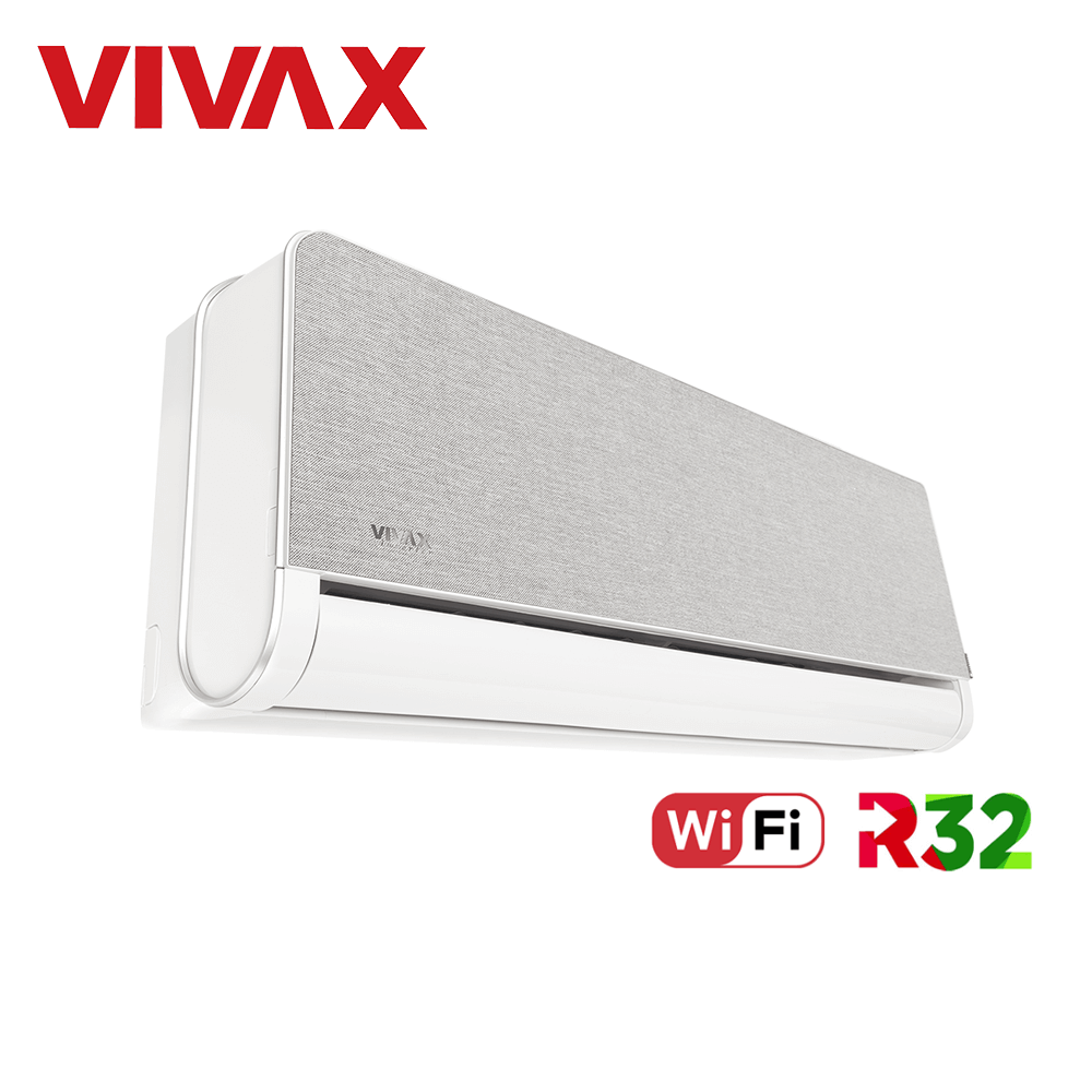 Aer conditionat Vivax H+Design 12000 BTU - WiFi, Silver