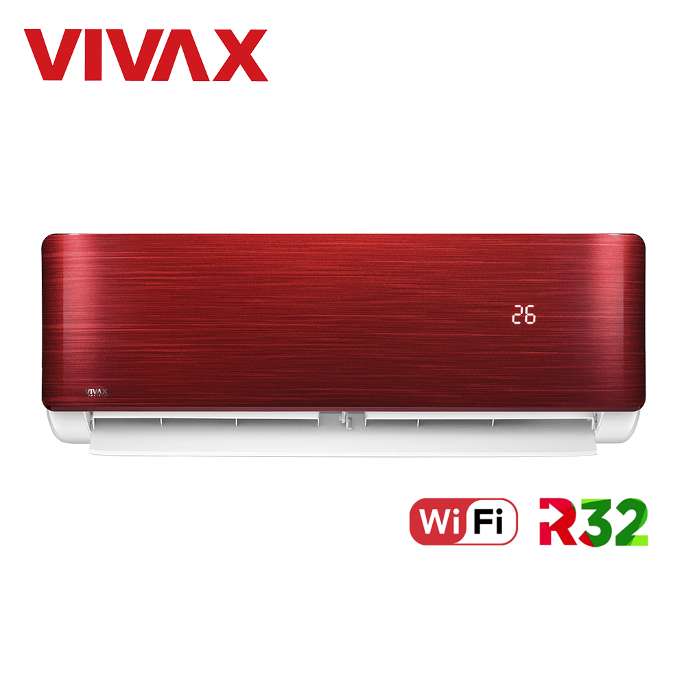 Aer conditionat Vivax R-Design 12000 BTU - WiFi, Red
