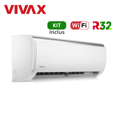 Aer conditionat Vivax Q-Design 24000 BTU - WiFi, Kit inclus