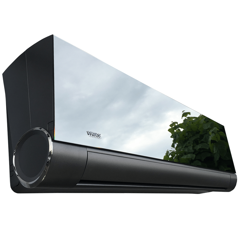 Aer conditionat Vivax V-Design 9000 BTU - Kit inclus, Gray Mirror