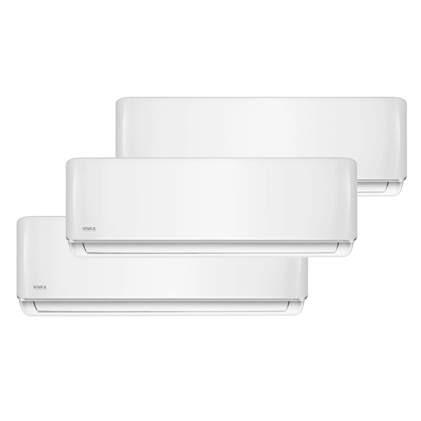 Aer conditionat multisplit Vivax 21000 BTU, 3 unitati R-design, 9+9+9 BTU