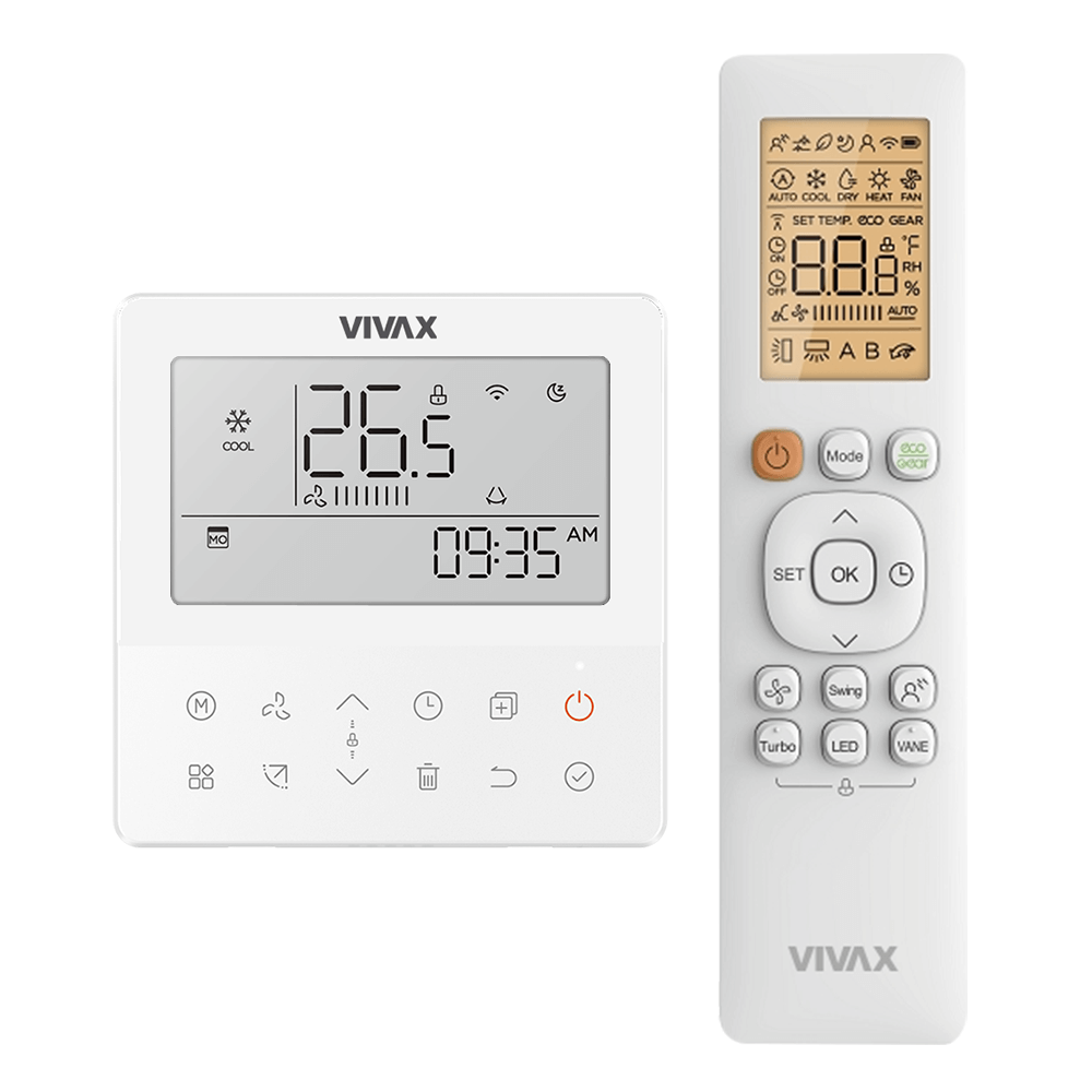 Aer conditionat multisplit Vivax 21000 BTU - 3 unitati Caseta de tavan, 12+12+12 BTU
