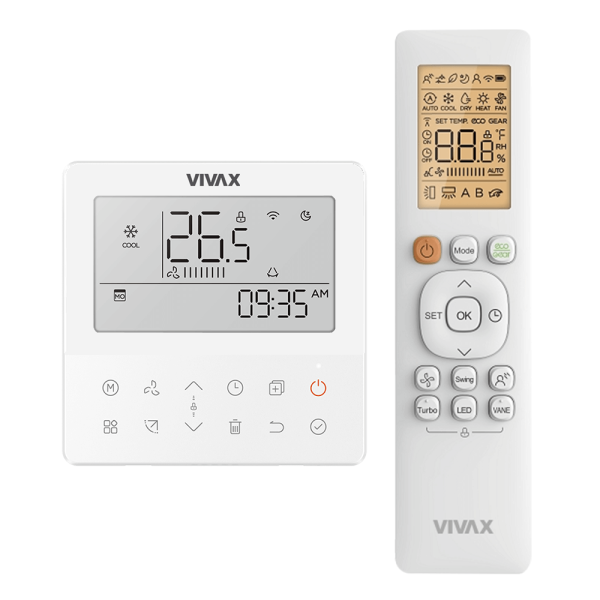 Aer conditionat multisplit Vivax 27000 BTU - 3 unitati Caseta 4 directii, 9+9+12 BTU