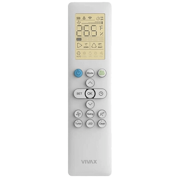 Aer conditionat multisplit Vivax 42000 BTU, 5 unitati N-design, 9+9+9+9+12 BTU