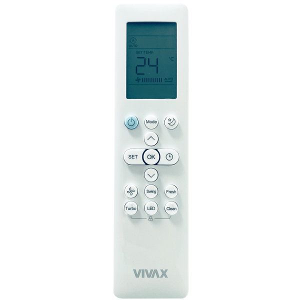 Aer conditionat multisplit Vivax 28000 BTU, 4 unitati V-design, 9+9+9+9 BTU, Grey Mirror