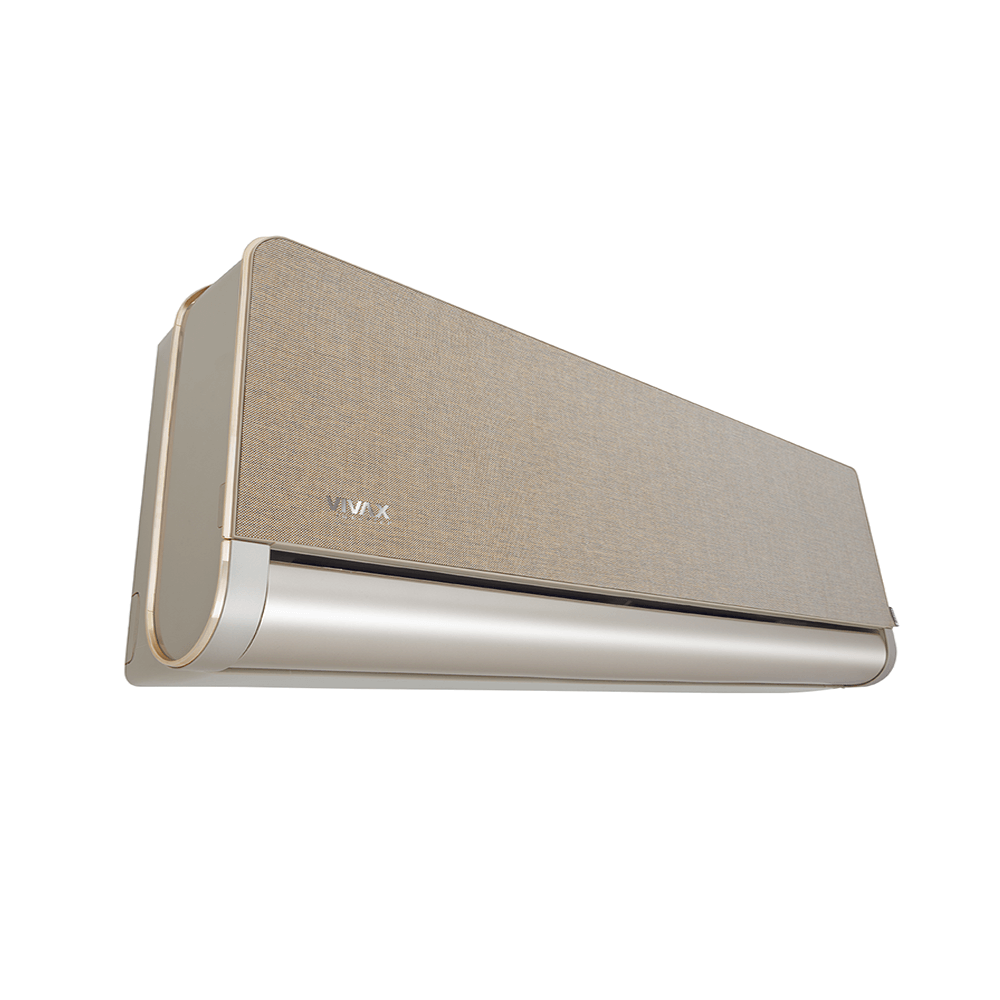 Aer conditionat multisplit Vivax 36000 BTU, 4 unitati H-design, 9+9+9+12 BTU, White/Gold