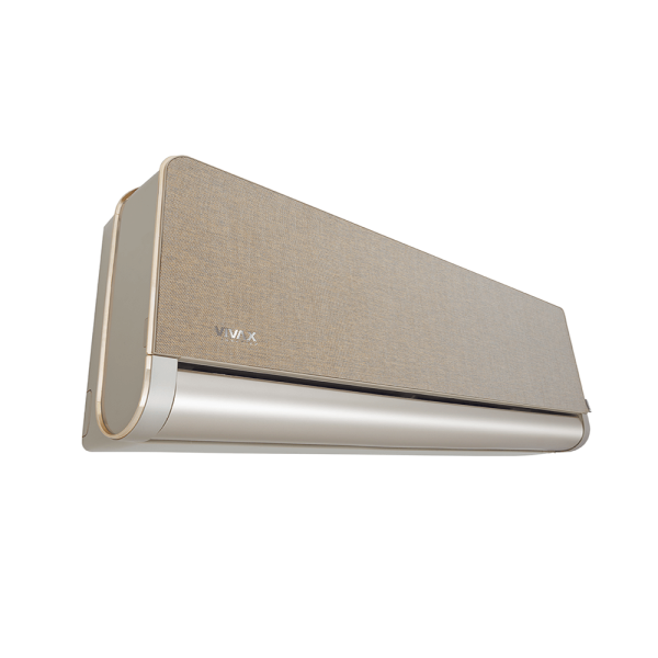 Aer conditionat multisplit Vivax 42000 BTU, 5 unitati H-design, 9+9+9+9+12 BTU, White/Gold