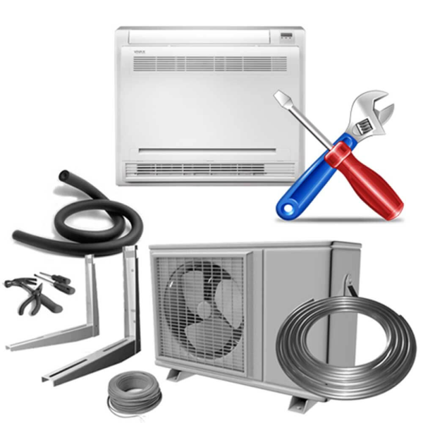 Montaj aer conditionat tip Consola de Pardoseala 9000 BTU (valabil pentru Bucuresti si Ilfov)
