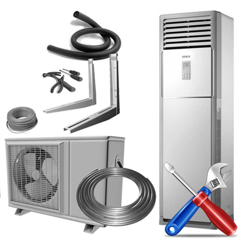 Montaj aer conditionat tip Coloana 24000 BTU (valabil pentru Bucuresti si Ilfov)