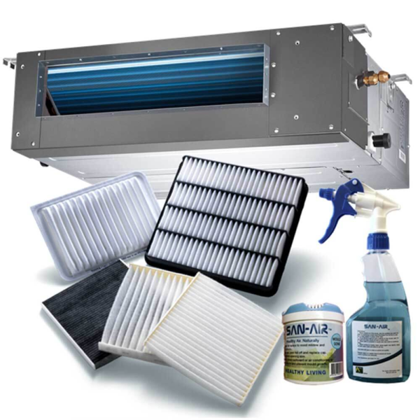 Revizie aer conditionat comercial 9000 - 60000 BTU, tip Duct, Caseta, Coloana, Pardoseala, Convertibil