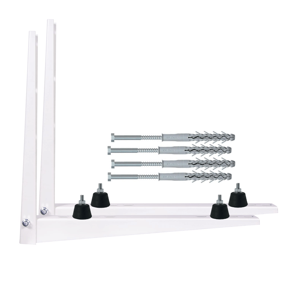 Pachet complet accesorii montaj unitate exterioara aer conditionat 9000 - 12000 BTU, console, tampoane antivibratii, fixare