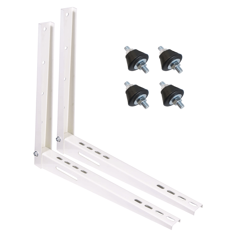 Pachet accesorii pentru montaj unitate exterioara aer conditionat 9000-12000 BTU, console,  tampoane antivibratii