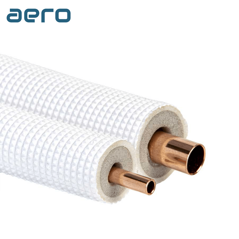 Traseu frigorific pentru aer conditionat 18000 BTU, tevi Cupru 1/4 - 1/2 (6,35 - 12,70 mm), pret / ml