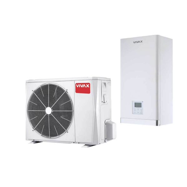 Pompa de Caldura Aer-Apa Vivax HPS-53CH155AERI/O3s / HPS-120HM155AERI/I3H9s, 15.5 kW, Booster, R32, 380V