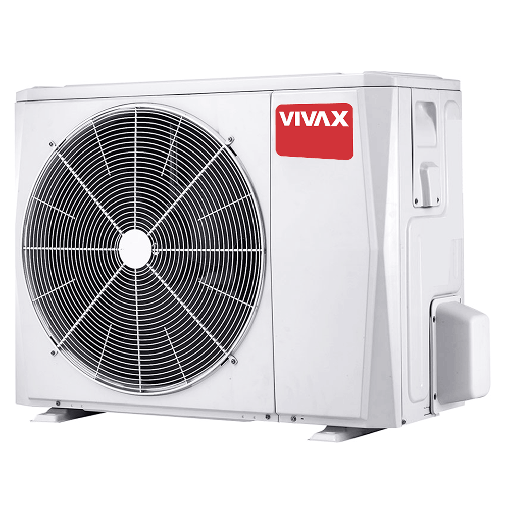 Pompa de Caldura Aer-Apa Vivax HPS-34CH100AERI/O1s / HPS-84HM100AERI/I3H9s, 10 kW, Booster, R32, 380V