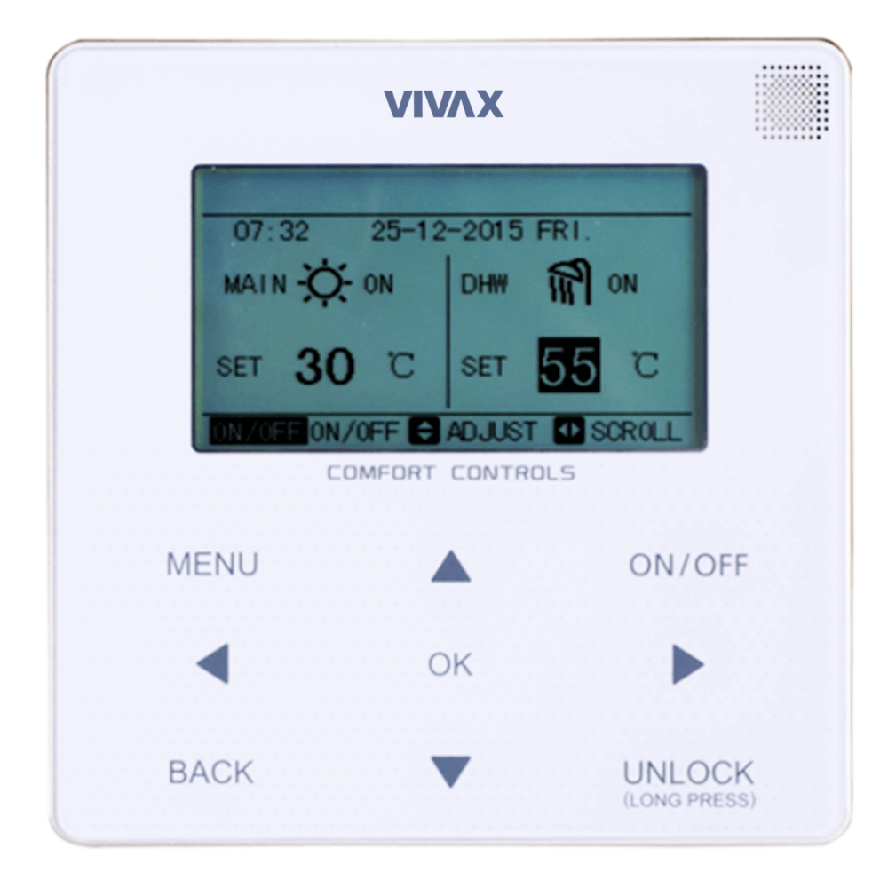 Pompa de Caldura Aer-Apa Monobloc Vivax HPM-34CH100AERIs1H3, 10 kW, Booster, R32, 220V
